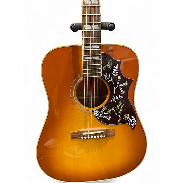Used Gibson Hummingbird Heritage Cherry Sunburst Acoustic Electric Guitar
