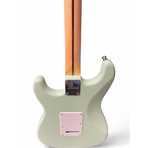 Used Squier Sonic Startocaster Surf Green Solid Body Electric Guitar