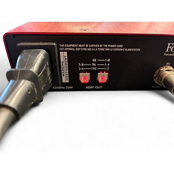 Used Focusrite scarlett Octo Pre Audio Interface