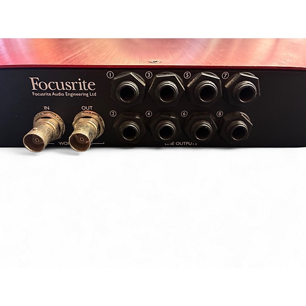 Used Focusrite scarlett Octo Pre Audio Interface
