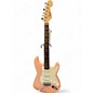 Used Squier Bullet Stratocaster Pink Solid Body Electric Guitar thumbnail