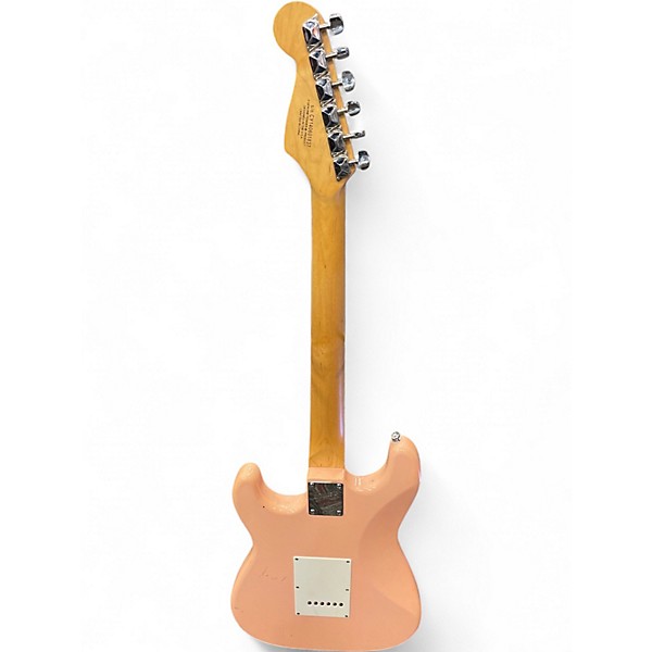 Used Squier Bullet Stratocaster Pink Solid Body Electric Guitar