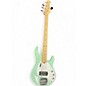 Used Sterling by Music Man STINGRAY RAY 5 Seafoam Green Electric Bass Guitar thumbnail