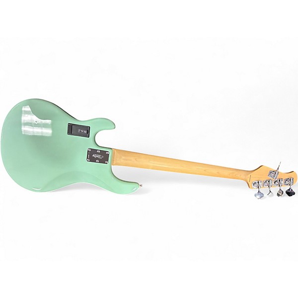 Used Sterling by Music Man STINGRAY RAY 5 Seafoam Green Electric Bass Guitar