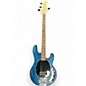 Used Sterling by Music Man Sub 4 Blue Electric Bass Guitar thumbnail