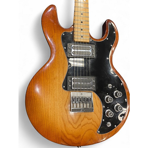 Vintage 1981 Peavey TC-60 Natural Solid Body Electric Guitar