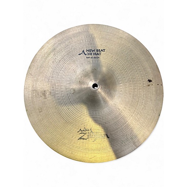 Used Zildjian 14in New Beat Hi Hat Pair Cymbal