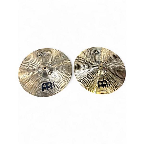 Used MEINL 14in HCS Hi Hat Pair Cymbal