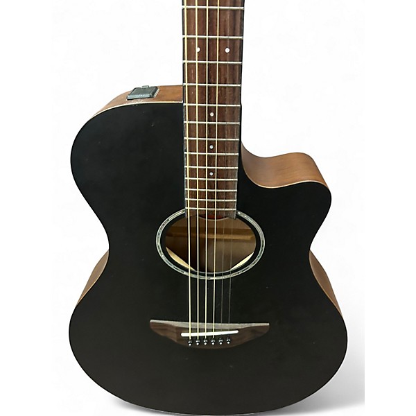Used 2025 Yamaha APX600M Smokey Black Acoustic Electric Guitar