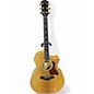 Used Taylor 614CE Natural Acoustic Electric Guitar thumbnail