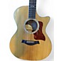 Used Taylor 614CE Natural Acoustic Electric Guitar
