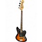 Used Squier Vintage Modified Jaguar Bass Special 3 Tone Sunburst Electric Bass Guitar thumbnail