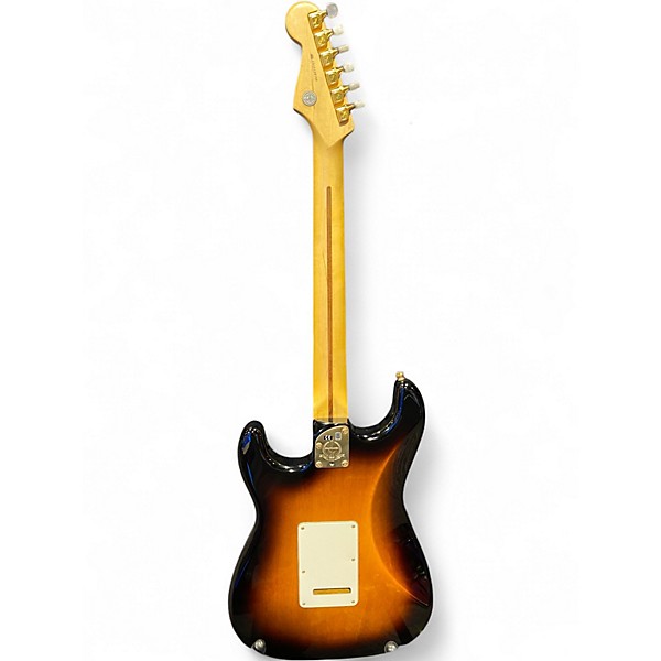 Used 2014 Fender 60th Anniversary Commemorative American Standard Stratocaster 2 Color Sunburst Solid Body Electric Guitar