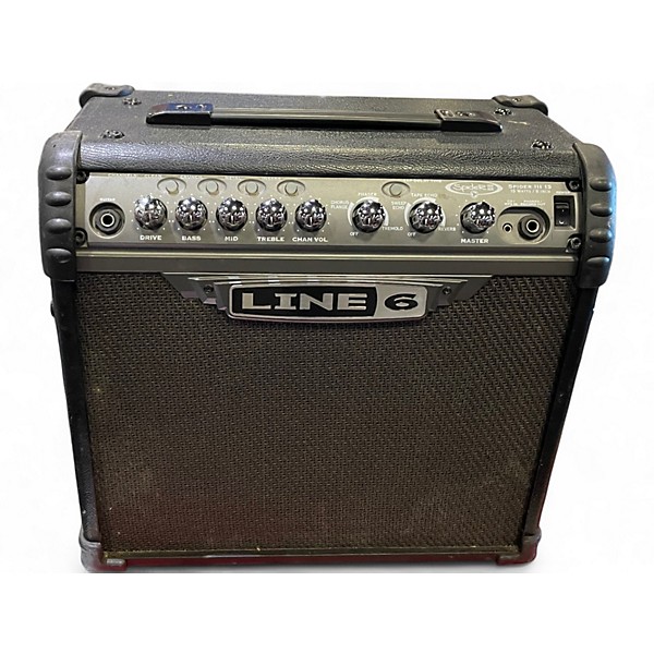 Used Line 6 Spider III 15 1X8 15W Guitar Combo Amp