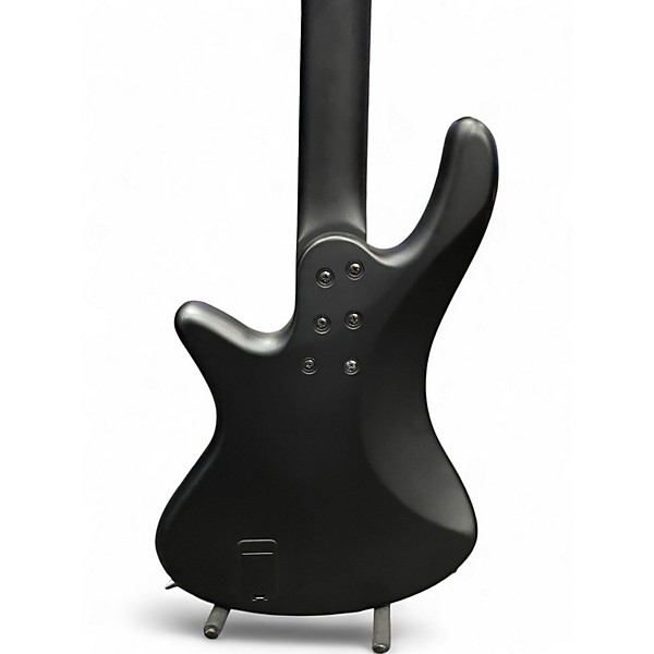 Used Schecter Guitar Research STILETTO STEALTH 4 BLACK Electric Bass Guitar