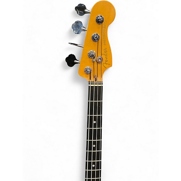 Used Fender American Ultra Precision Bass TEXAS TEA Electric Bass Guitar