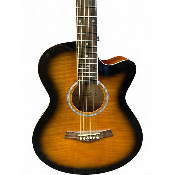 Used Ventura V15 Natural Acoustic Guitar