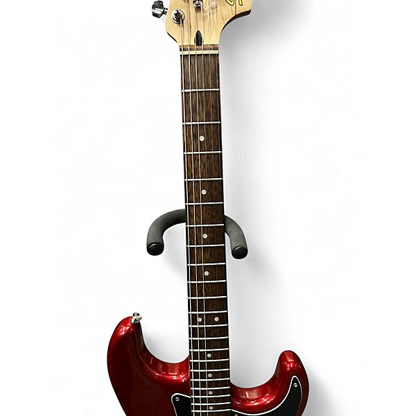 Used Squier Affinity Stratocaster Candy Apple Red Solid Body Electric Guitar