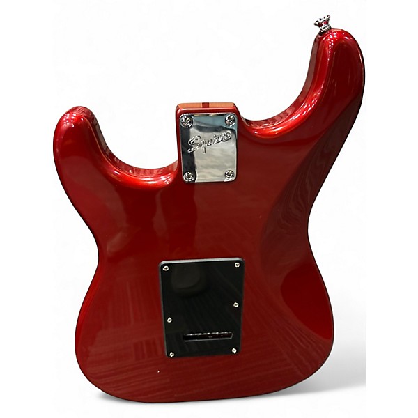 Used Squier Affinity Stratocaster Candy Apple Red Solid Body Electric Guitar