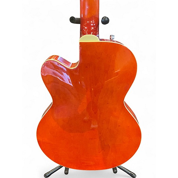 Used Gretsch Guitars G5123B Orange Electric Bass Guitar