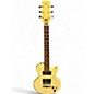 Used Hondo Deluxe 732 Vintage White Solid Body Electric Guitar thumbnail