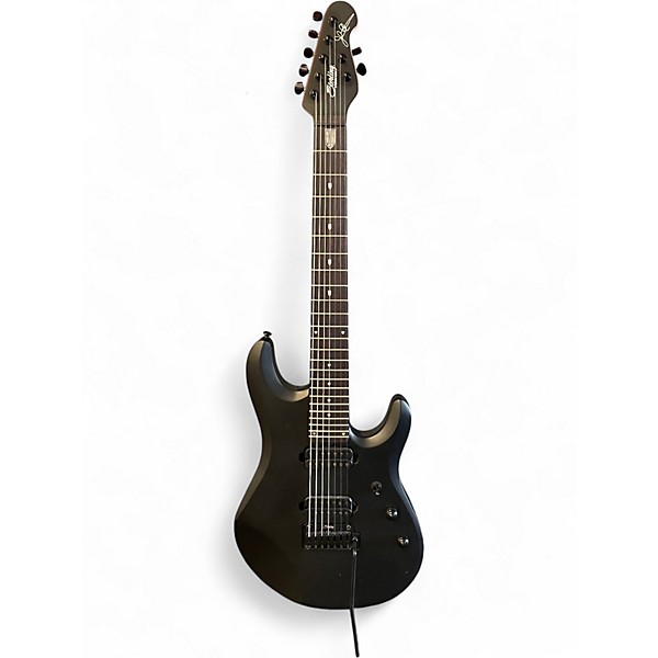 Used Sterling by Music Man John Petrucci JP157 7 String Flat Black Solid Body Electric Guitar