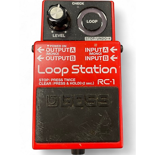 Used BOSS RC1 Looper Pedal