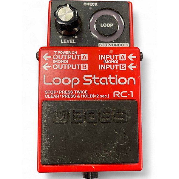 Used BOSS RC1 Looper Pedal