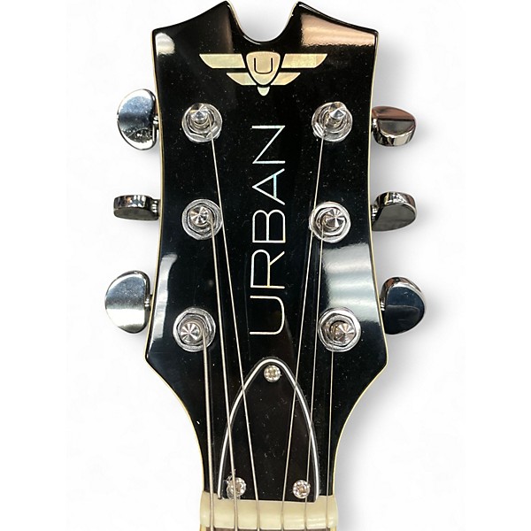 Used Keith Urban Limited Edition Single Cut Trans Green Solid Body Electric Guitar