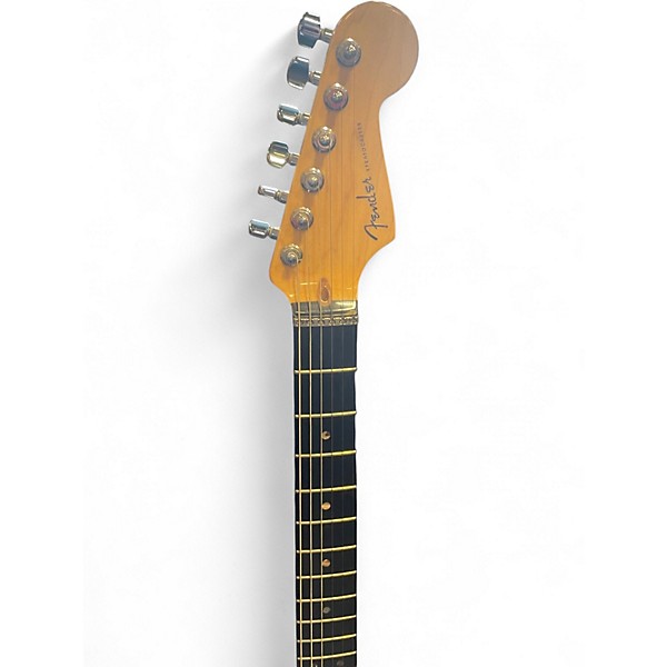 Used Fender American Deluxe Stratocaster FMT HSS Tobacco Sunburst Solid Body Electric Guitar