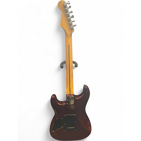 Used Fender American Deluxe Stratocaster FMT HSS Tobacco Sunburst Solid Body Electric Guitar