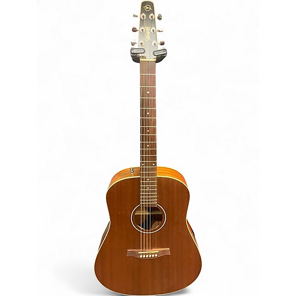 Used Seagull S6 deluxe Mahogany Acoustic Electric Guitar