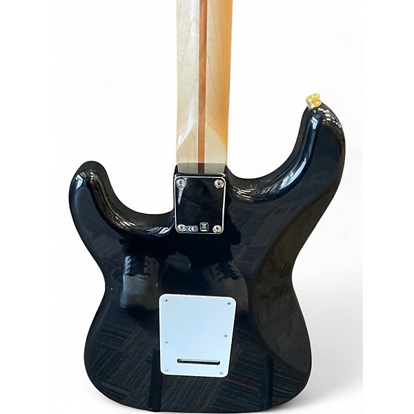 Used Fender Standard Stratocaster Black Solid Body Electric Guitar