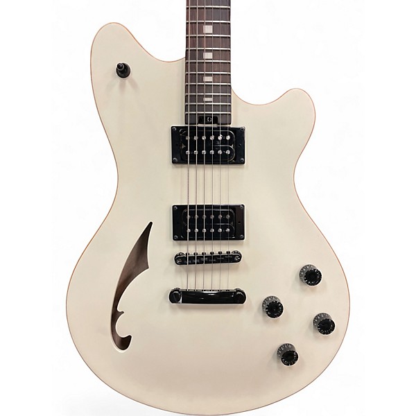 Used EVH SA126 Cream Hollow Body Electric Guitar
