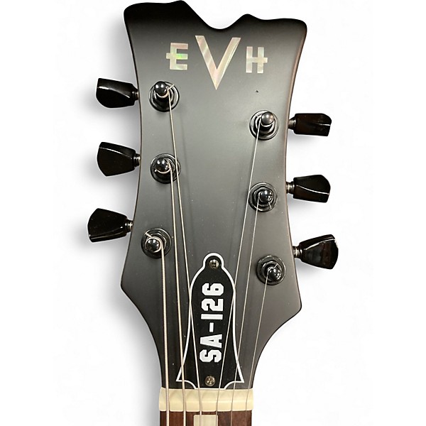 Used EVH SA126 Cream Hollow Body Electric Guitar