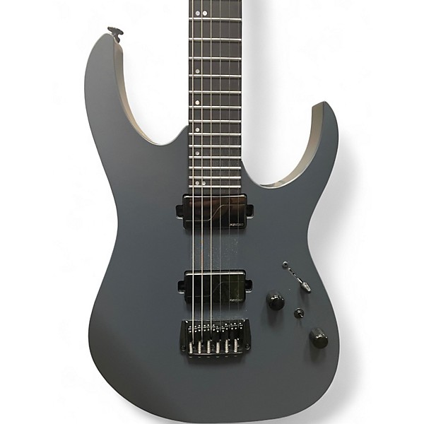 Used Ibanez RGR5121RB GREY METALLIC FLAT Solid Body Electric Guitar