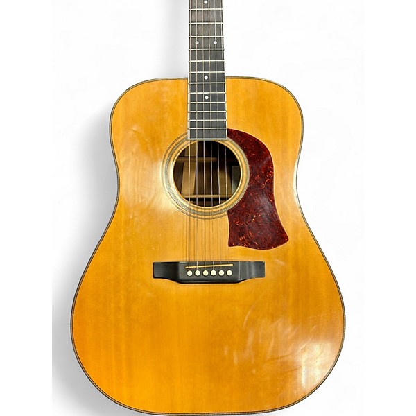 Vintage 1976 Mossman Great Plains Brazilian Natural Acoustic Electric Guitar