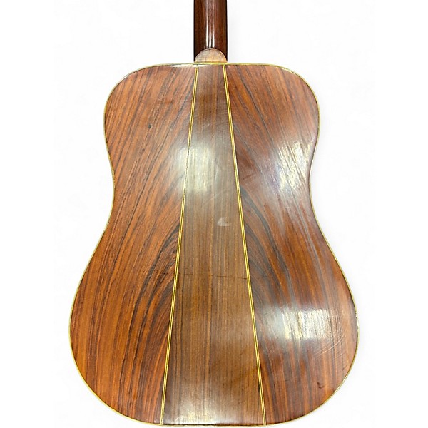 Vintage 1976 Mossman Great Plains Brazilian Natural Acoustic Electric Guitar