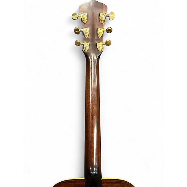 Vintage 1976 Mossman Great Plains Brazilian Natural Acoustic Electric Guitar
