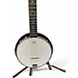 Used Rocky Top 6 String Banjo closed Back Black Banjo