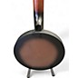 Used Rocky Top 6 String Banjo closed Back Black Banjo