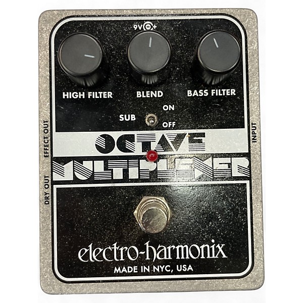 Used Electro-Harmonix Octave Multiplexer Effect Pedal
