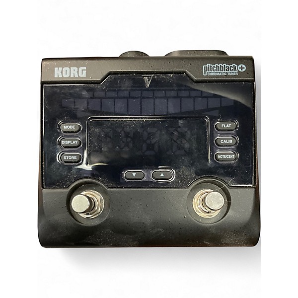 Used KORG PB01 Pitchblack Chromatic Tuner Pedal