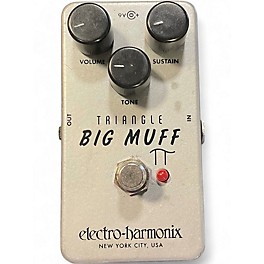 Used Electro-Harmonix Big Muff Triangle Pi Distortion Effect Pedal