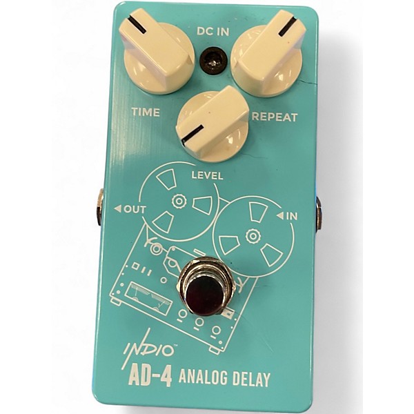 Used Indio AD-4 Analog Delay Effect Pedal