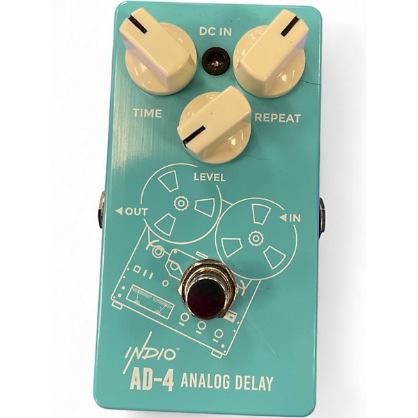 Used Indio AD-4 Analog Delay Effect Pedal