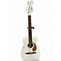 Used Fender MALIBU PLAYER ARG White Acoustic Electric Guitar thumbnail