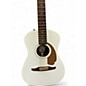 Used Fender MALIBU PLAYER ARG White Acoustic Electric Guitar