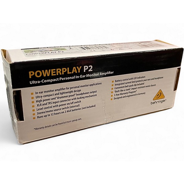 Used Behringer POWERPLAY P2