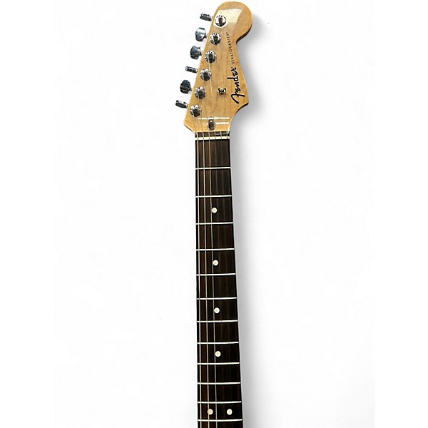 Used Fender Standard Stratocaster Black Solid Body Electric Guitar